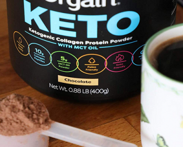 Orgain Keto Collagen Protein Powder Only $10.49 Shipped!