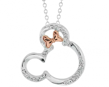 Disney’s Minnie Mouse Two-Tone Crystal Pendant Necklace – Just $11.19! Kohl’s 30% Off! Earn Kohl’s Cash! Spend Kohl’s Cash! Stack Codes! FREE Shipping!