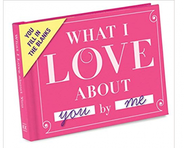 What I Love About You Fill In The Love Journal – Just $7.13!