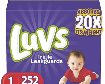 HURRY! Luvs Diapers As Low As $0.09 Per Diaper + FREE Shipping!