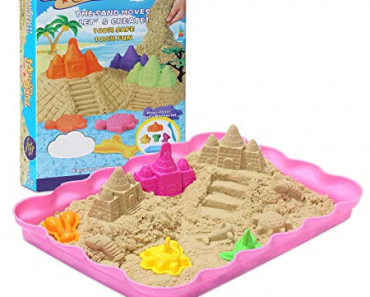 Fun Beach Molds Set with Indoor Play Sand Only $8.62! (Reg $17.99)
