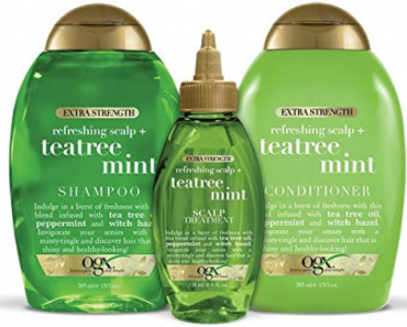 OGX Extra Strength Refreshing Scalp + Tea Tree Mint Scalp Treatment Only $3.28 Shipped!
