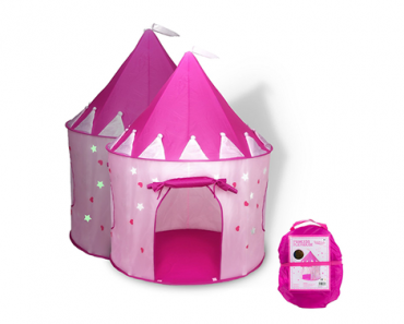 Princess Castle Play Tent with Glow in the Dark Stars – Just $20.67!