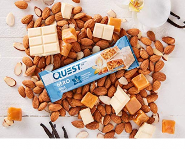 Quest Nutrition Vanilla Caramel Hero Protein bar, Low Carb, Gluten Free, 10 Count Only $13.98 Shipped! (Reg. $20)