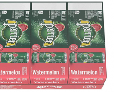 Perrier Watermelon Flavored Carbonated Mineral Water, 8.45 Fl Oz (30 Pack) Only $6.76 Shipped!