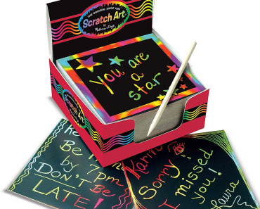 Amazon: Melissa & Doug Rainbow Mini Scratch Art Notes (Box of 125) Only $7.99!