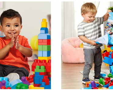 Mega Bloks 80-Piece First Builders Big Building Bag Just $14.90!