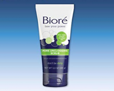 Biore Pore Unclogging Scrub 5 oz Only $3.25!