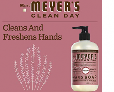 Mrs. Meyer´s Clean Day Hand Soap, Rosemary, 12.5 fl oz, 3 Count Only $7.85 Shipped!