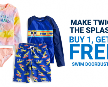 Osh Kosh & Carters: Buy One Swimsuit Get One FREE!