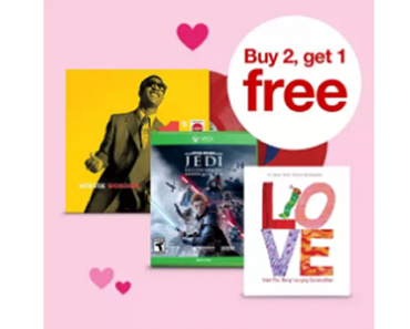 Buy 2, Get 1 Free – Mix & Match Games, Video Games, Books, Movies & Music!