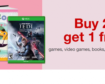 HOT! Target & Amazon: Buy 2, Get 1 FREE Books, Games, Video Games, Music & Videos!