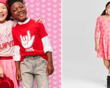 Target: Get Boys & Girls Valentine’s Tees, Pants & Dresses Starting at Only $6!