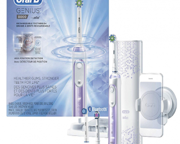 Oral-B 8000 Rechargeable Battery Electric Toothbrush w/ Bluetooth Connectivity Only $99.94 Shipped! (Reg. $180)