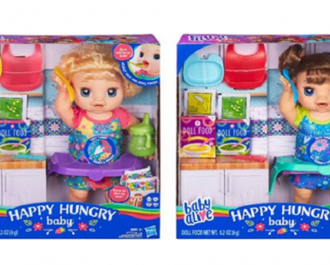Baby Alive – Happy Hungry Baby Doll Only $29.99! (Reg. $50)