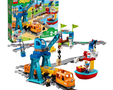 LEGO Duplo Battery Operated Cargo Train Set Only $99 Shipped! (Reg. $120)