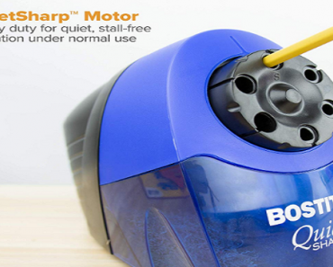 Bostitch QuietSharp Heavy Duty Classroom Electric Pencil Sharpener Only $29.54 Shipped! (Reg. $61.99)