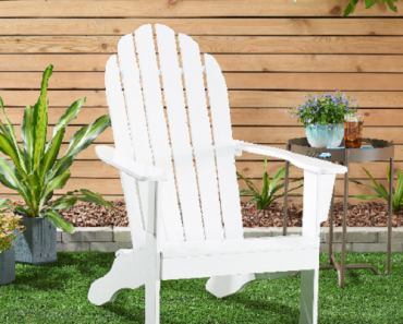 Mainstays Outdoor Wood Adirondack Chair Only $69.99 Shipped! (Reg. $120)