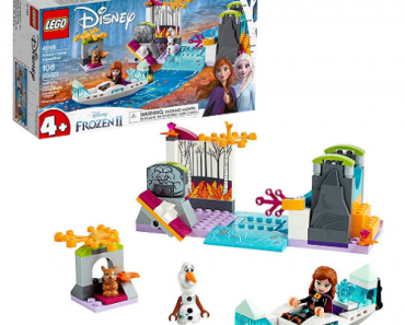 Disney Frozen II Anna’s Canoe Expedition Lego Building Set Only $15.99! (Reg. $20)