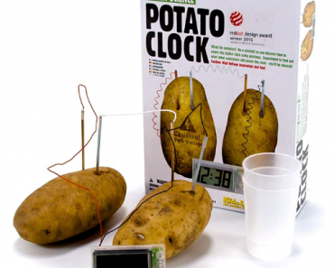 Spud Potato DIY STEM Chemistry Engineering Clock Only $11.17!! (Reg. $20)