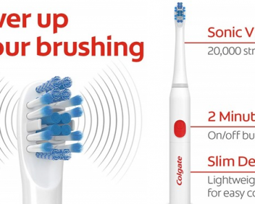 Colgate 360 Advanced Whitening Electric Toothbrush, 4 Pack Only $25.99! That’s Only $6.49 Each!