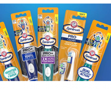 Arm & Hammer Spinbrush Pro Series Daily Clean Battery Toothbrush Only $3.49!