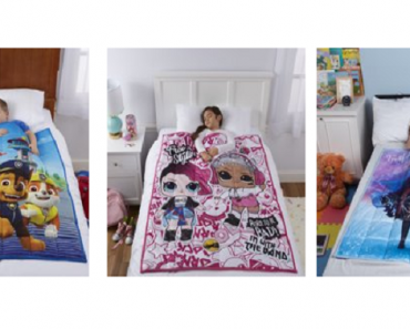 Kids Character Weighted Blankets Only $24.97! (Reg. $50)