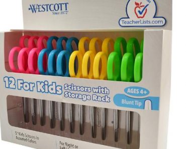 Westcott School Left and Right Handed Kids Scissors (Pack of 12) – Only $10.93!