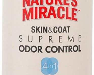 Nature’s Miracle Supreme Odor Control Spring Water Spray for Dogs Only $1.98!