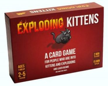 Exploding Kittens Card Game Just $11.99!