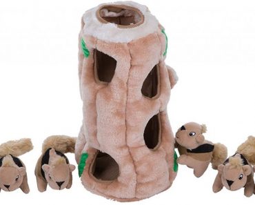 Outward Hound Interactive Plush Hide nd Seek Puzzle Toy for Dogs Just $12.30!