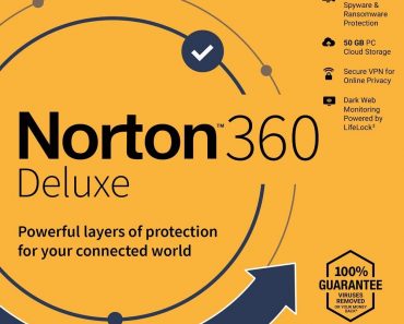 Norton 360 Deluxe Antivirus Software for 5 Devices – Only $44.99!