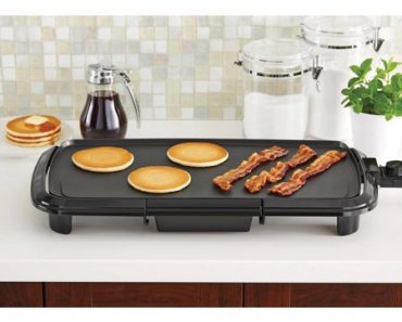 Mainstays Dishwasher Safe 20″ Black Griddle Only $19.99! (Reg $31)