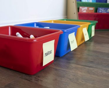 Set of 4 Tot Tutors Kids’ Primary Colors Small Storage Bins Only $7.91!