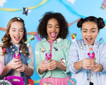 Party Popteenies – Party Pack – 6 Surprise Popper Bundle with Confetti, Collectible Mini Dolls and Accessories Only $15.09!