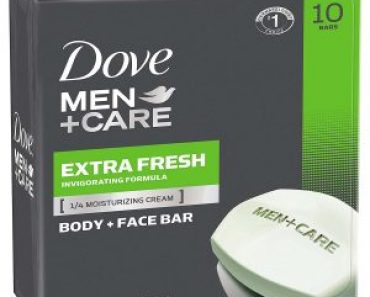 Dove Men+Care Body and Face Bar 10-pk Just $9.27!