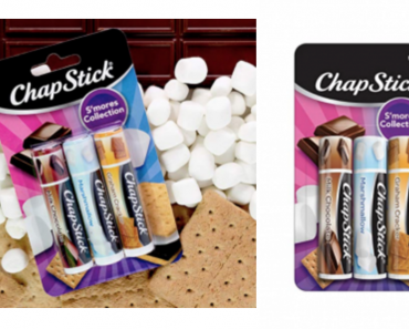 ChapStick S’mores Collection 3- 0.15 oz. Sticks Just $2.39!
