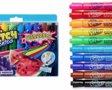Mr.Sketch Scented Washable Markers 10-Count Just $6.14 Today Only!