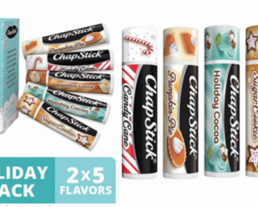 ChapStick Lip Balm Holiday Storybook Gift Pack 10-Count Just $9.99! (Reg. $16.99)