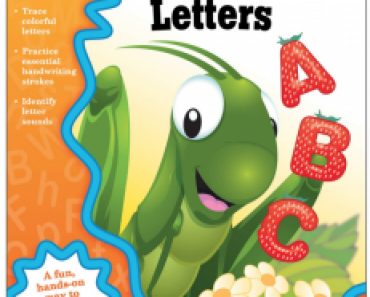 Trace Letters Workbook Just $1.99!