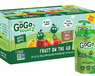 GoGo squeeZ Applesauce on the Go 20-Count As Low As $9.29 Shipped!