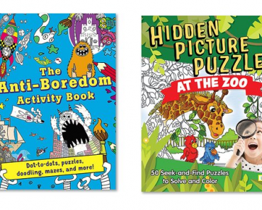 Zulily: Fun Activity Books for Kids Starting at $5.49!