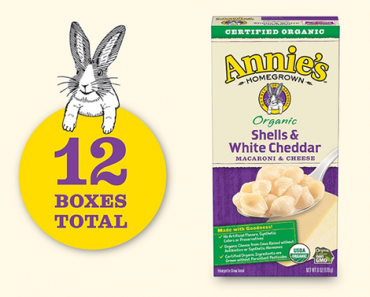 Annie’s Organic Shells & White Cheddar Macaroni and Cheese (Pack of 12) – Just $12.74!