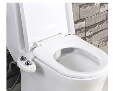 Luxe Bidet Neo 120 – Self Cleaning Nozzle, Non-Electric, Bidet Toilet Attachment – Just $29.99!