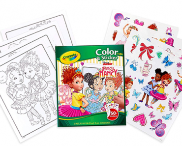 Crayola Fancy Nancy Coloring Pages & Sticker Sheets – Just $3.74!