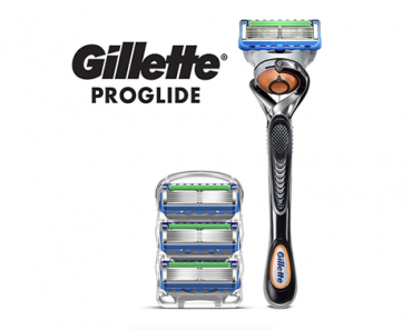 Gillette ProGlide Men’s Razor Handle + 4 Blade Refills – Just $5.99!
