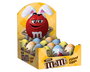 M&M’S Easter Milk Chocolate Candy in Easter Eggs – 12 Count – Just $12.17!