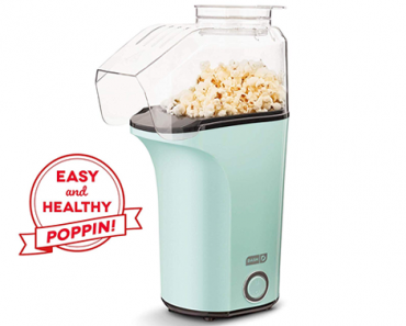 Dash Hot Air Popcorn Popper Maker with with Measuring Cup to Melt Butter – Just $19.99!
