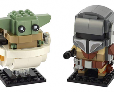 LEGO BrickHeadz Star Wars The Mandalorian & The Child 75317 Building Kit – Just $19.99!