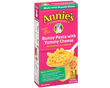 Order now! Annie’s Macaroni and Cheese, Bunny Pasta with Yummy Cheese, 6 oz Box – Pack of 12 – Just $11.73!